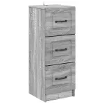 Dulap cu sertare Sonoma gri 33 x 34,5 x 87 cm Lemn prelucrat GartenMobel Dekor