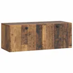 Oglindă TV montată pe perete Lemn vechi 78,5 x 31 x 30 cm GartenMobel Dekor