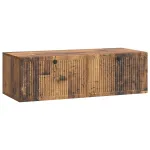 Oglindă TV montată pe perete Lemn vechi 98 x 41 x 30 cm GartenMobel Dekor