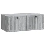 Oglindă TV montată pe perete Sonoma gri 78,5 x 41 x 30 cm GartenMobel Dekor