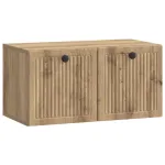 Oglindă TV montată pe perete Stejar Artizanal 59,5 x 31 x 30 cm GartenMobel Dekor