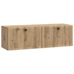 Oglindă TV montată pe perete Stejar Artizanal 98 x 31 x 30 cm GartenMobel Dekor