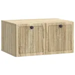 Oglindă TV montată pe perete Stejar Sonoma 59,5 x 41 x 30 cm GartenMobel Dekor