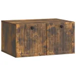 Oglindă TV montată pe perete Stejar fumuriu 59,5 x 41 x 30 cm GartenMobel Dekor