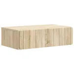 Masă laterală montată pe perete Stejar Sonoma 59 x 34,5 x 17 cm GartenMobel Dekor