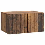 Oglindă TV montată pe perete Lemn vechi 59,5 x 41 x 30 cm GartenMobel Dekor