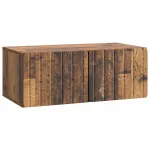 Oglindă TV montată pe perete Lemn vechi 78,5 x 41 x 30 cm GartenMobel Dekor