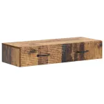 Masă laterală montată pe perete Lemn vechi 87,5 x 34,5 x 17 cm GartenMobel Dekor