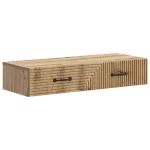 Masă laterală montată pe perete Stejar Artizanal Lemn prelucrat GartenMobel Dekor
