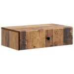 Masă laterală montată pe perete Lemn vechi 59 x 34,5 x 17 cm GartenMobel Dekor