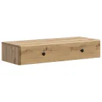 Masă laterală montată pe perete Stejar Artizanal Lemn prelucrat GartenMobel Dekor