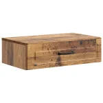 Masă laterală montată pe perete Lemn vechi 59 x 34,5 x 17 cm GartenMobel Dekor