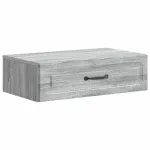 Masă laterală montată pe perete Sonoma gri 59 x 34,5 x 17 cm GartenMobel Dekor