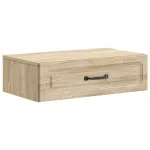 Masă laterală montată pe perete Stejar Sonoma 59 x 34,5 x 17 cm GartenMobel Dekor