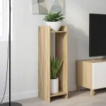 Suport pentru plante 2 pcs Stejar Sonoma 30 x 30 x 100 cm GartenMobel Dekor