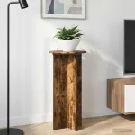 Suport pentru plante 2 pcs Stejar fumuriu 40 x 40 x 80 cm GartenMobel Dekor