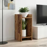 Suport pentru plante Lemn vechi 30 x 30 x 60 cm Lemn prelucrat GartenMobel Dekor
