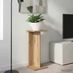 Suport pentru plante Stejar Artizanal 25 x 25,5 x 60,5 cm GartenMobel Dekor