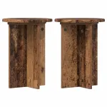 Suport pentru plante 2 pcs Lemn vechi Ø29,5 x 40 cm GartenMobel Dekor