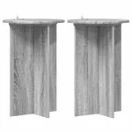Suport pentru plante 2 pcs Sonoma gri Ø40 x 60 cm GartenMobel Dekor