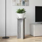 Suport pentru plante 2 pcs Sonoma gri 29,5 x 29,5 x 60 cm GartenMobel Dekor