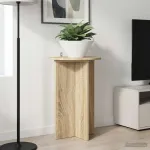 Suport pentru plante 2 pcs Stejar Sonoma Ø40 x 60 cm GartenMobel Dekor