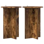 Suport pentru plante 2 pcs Stejar fumuriu Ø40 x 60 cm GartenMobel Dekor