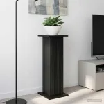 Suport pentru plante Negru 30,5 x 30 x 80,5 cm Lemn prelucrat GartenMobel Dekor