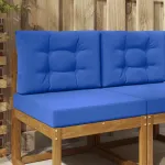 Perna pentru canapea de exterior 2 pcs Turcoaz Poliester GartenMobel Dekor