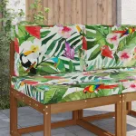 Perna pentru canapea de exterior 2 pcs colorat Poliester GartenMobel Dekor