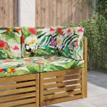 Perna pentru canapea de exterior 3 pcs colorat Poliester GartenMobel Dekor