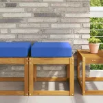 Perna de Șezut pentru Exterior Turcoaz 40 x 40 x 8 cm GartenMobel Dekor