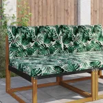 Perna pentru canapea de exterior 2 pcs Model cu frunze GartenMobel Dekor