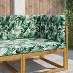 Perna pentru canapea de exterior 3 pcs Model cu frunze GartenMobel Dekor