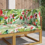 Perna pentru canapea de exterior 3 pcs colorat Poliester GartenMobel Dekor