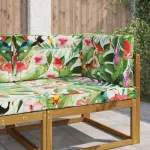 Perna pentru canapea de exterior 3 pcs colorat Poliester GartenMobel Dekor
