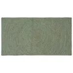 Covoare de zonă Verde măsliniu 100 x 200 cm Iută GartenMobel Dekor