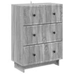Dulap cu sertare Sonoma gri 66 x 34,5 x 90 cm Lemn prelucrat GartenMobel Dekor