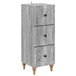 Dulap cu sertare Sonoma gri 33 x 34,5 x 90 cm Lemn prelucrat GartenMobel Dekor