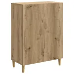 Bufet Stejar Artizanal 66 x 34,5 x 90 cm Lemn prelucrat GartenMobel Dekor