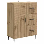 Bufet Stejar Artizanal 66 x 34,5 x 89,5 cm Lemn prelucrat GartenMobel Dekor