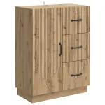 Bufet Stejar Artizanal 66 x 34,5 x 87 cm Lemn prelucrat GartenMobel Dekor