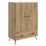 Bufet Stejar Artizanal 66 x 34,5 x 95 cm Lemn prelucrat GartenMobel Dekor