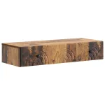 Masă laterală montată pe perete Lemn vechi 87,5 x 34,5 x 17 cm GartenMobel Dekor