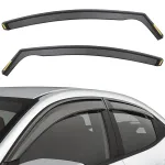 Set Paravanturi Auto Fiat Punto Grande/ Evo 2005-2018 Hatchback 3 Usi pentru Geamuri 3 Usi WindDeflectors