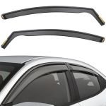 Set Paravanturi Auto Kia Picanto II 2011-2017 Hatchback 3 Usi pentru Geamuri 3 Usi WindDeflectors