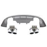 Difuzor Bara Spate Evacuare Dubla Audi Q5 8R Facelift (2013-2016) Bara Standard Performance AutoTuning