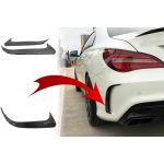 Ornamente bara spate flapsuri MERCEDES CLA W117 (2014-2018) Carbon Edition Performance AutoTuning