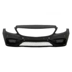 Bara Fata Mercedes C-Class W205 S205 (2014-2020) Limousine T-Model Coupe Cabriolet C63 Design Fara Grila Centrala Performance AutoTuning