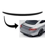 Eleron portbagaj Mercedes Clasa C Coupe C205 (2014-2019) Negru lucios Performance AutoTuning